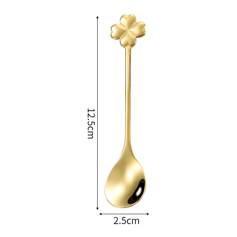 Coffee Tea Stirring Spoon Stainless Steel Dessert Spoon, Gold (BPA Free, No FDA) Coffee Tea Stirring Spoon Stainless Steel Dessert Spoon, Gold (BPA Free, No FDA)